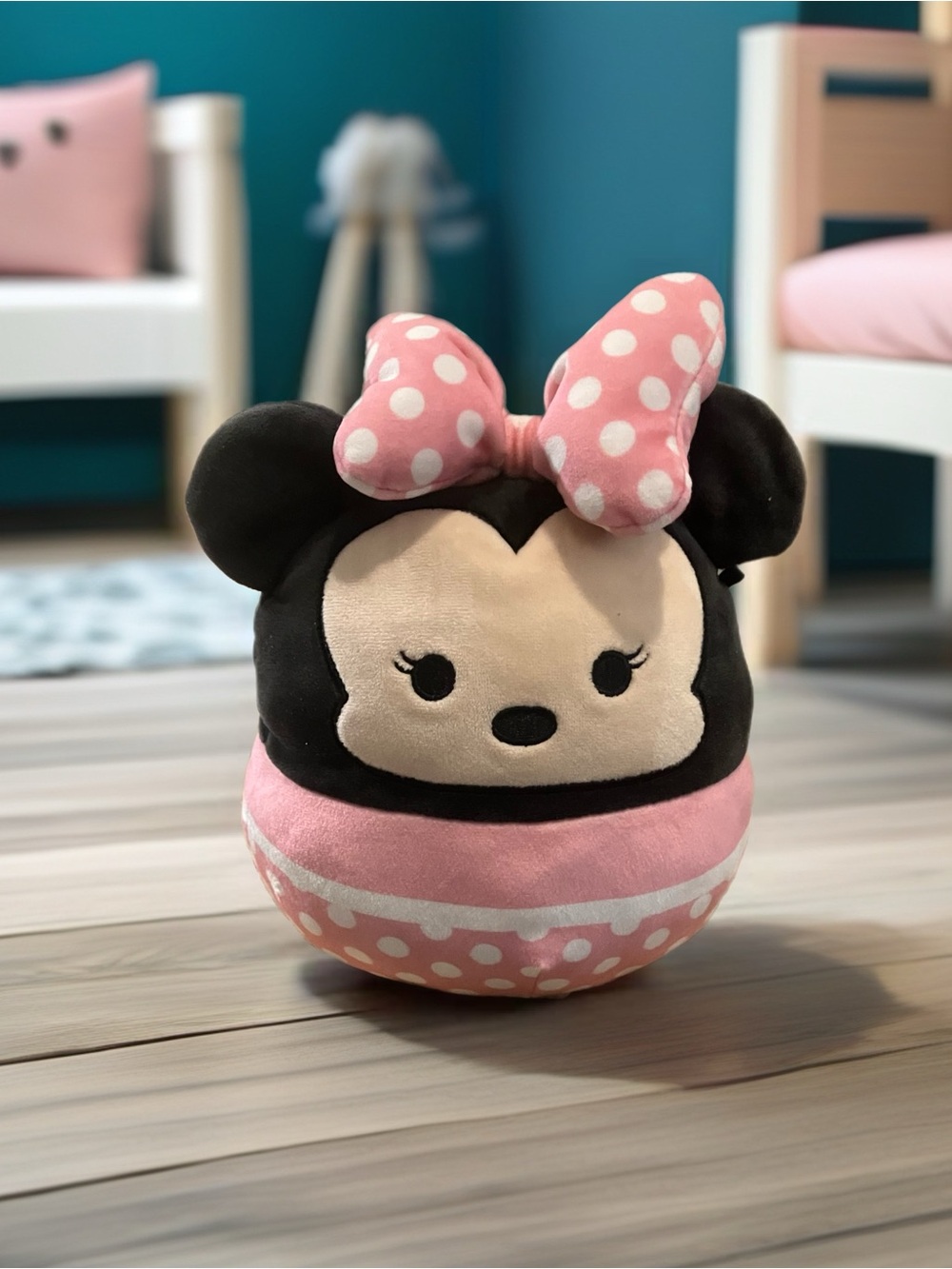 Plush Pink Polka Dot Minnie